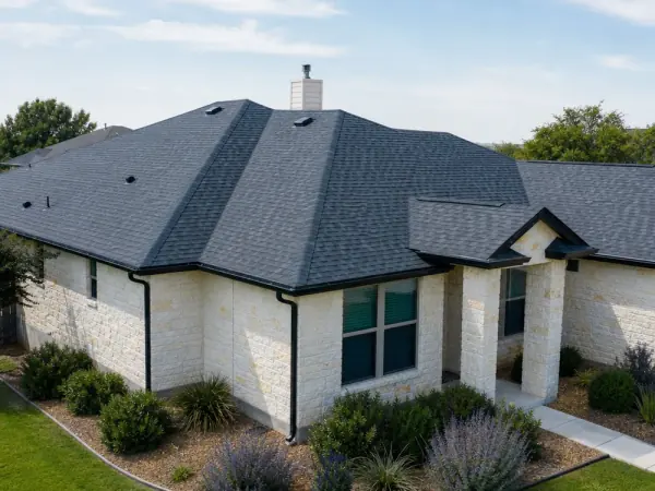 Completed roofing work serving Hutto, Texas