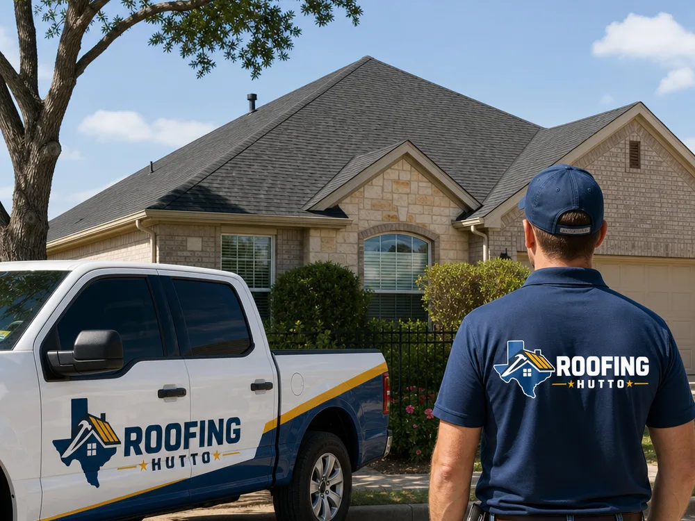 Finished asphalt shingle roof with straight ridge lines, clean vent flashing, and neat drip edge